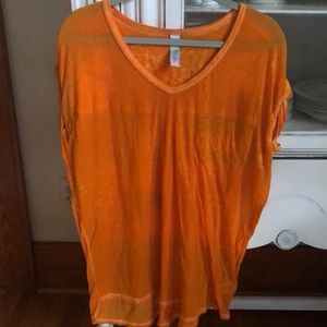 Free People beach shirt